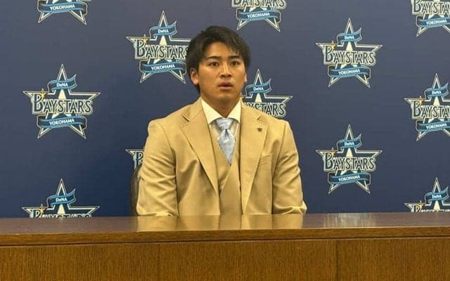DeNA森敬斗、200万円減の2100万円で更改　“悔しい”連発「練習やっている気持ちでいた」