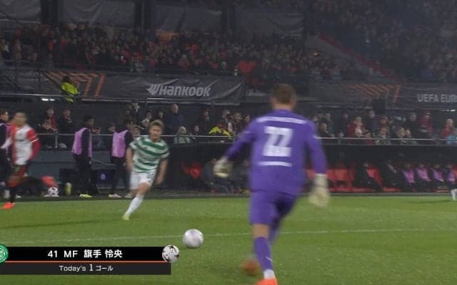 「なめすぎたな」前田大然、相手GK驚愕の“超高速鬼プレス”炸裂「バチクソ速いって」スライディングでパスミス誘発→旗手のゴールをお膳立てした瞬間