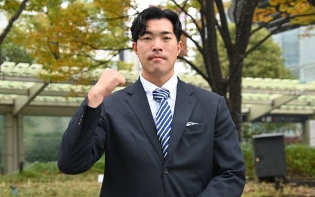 ドラフト指名漏れから2年、徳島で育った中日3位の剛腕・篠崎国忠「目標は奪三振王！」【徳島インディゴソックス指名全選手インタビュー①】