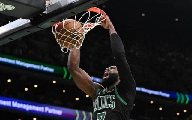 セルティックスを引っ張るジェイレン・ブラウンが球団史上3人目の快記録