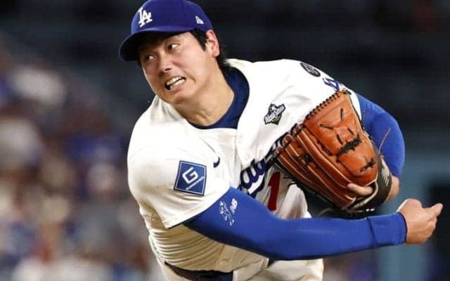 またしても大谷翔平の顔だらけに…米データサイトが示す“規格外の球速支配”「WS先発投手の最速40球」 その内訳とは？
