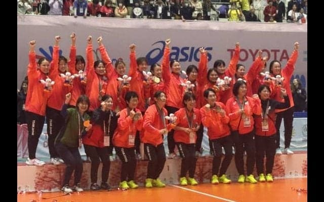 【バレー】女子バレーが2大会ぶりの金メダルを獲得　東京2025デフリンピック