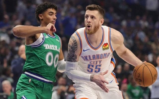 サンダーの先発センター、アイザイア・ハーテンシュタインが約2週間の離脱