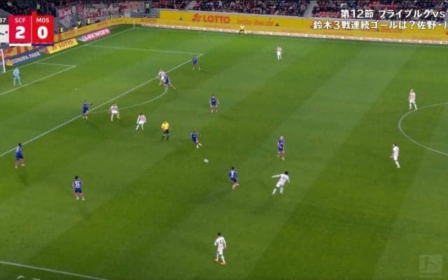 なんで…！？ 佐野海舟、目を疑う“まさかの神守備”「足伸びるんか？」天才的な“先読み技術”→衝撃のインターセプトにファン驚愕「狙ってたな」