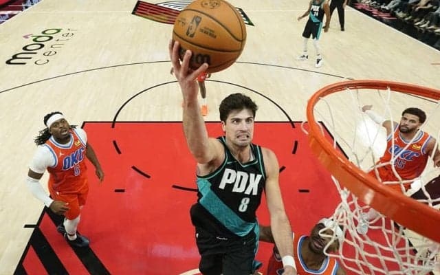 ブレイザーズ在籍2年で4度目…デニ・アブディヤがトリプルダブル数で球団5位タイに