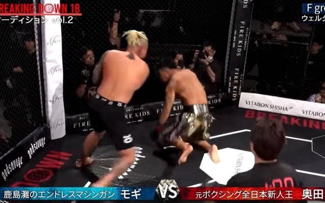 BD“陰の実力者”、元ボクシング全日本新人王を衝撃KO まさかの展開に朝倉未来は声をあげて驚きと喜び