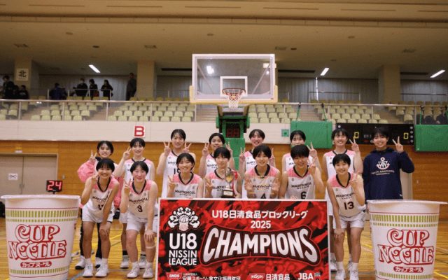四日市メリノール学院がU18ブロックリーグ優勝…吉田キャプテン「チーム全員でまとまれたのがすごく良かったです」