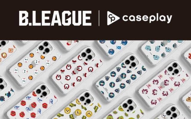 スマートフォンアクセサリーを提供する『caseplay』から、BリーグマスコットシリーズNEWデザインが登場