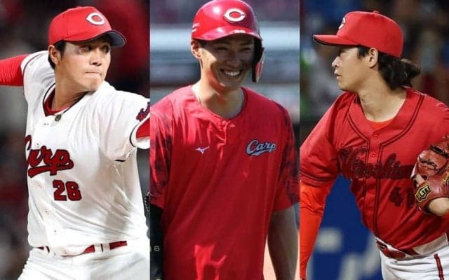 広島・中村奨成が結婚を発表「家族のために野球に打ち込む」　益田武尚と鈴木健矢も…球団発表