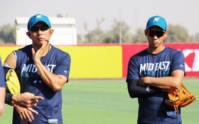 川﨑宗則と田内真翔の二遊間コンビがドバイで過ごす濃密な１カ月　野球不毛の地で咲いた新たな師弟関係