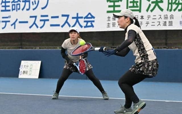 鹿児島県代表チームは2回戦で敗退　全国レディーステニス