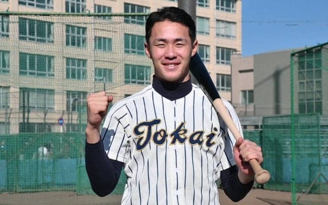 東海大相模の4番・金本貫汰が青学大合格！｢日本一に近い所で勝負したかった｣、2年時夏には衝撃の\"ハマスタスウイング弾\"