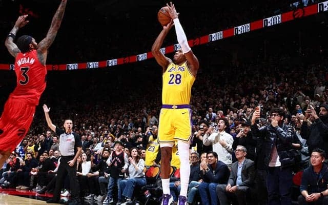 八村塁が決勝3ポイント…リーブス44得点のレイカーズがラプターズに競り勝つ