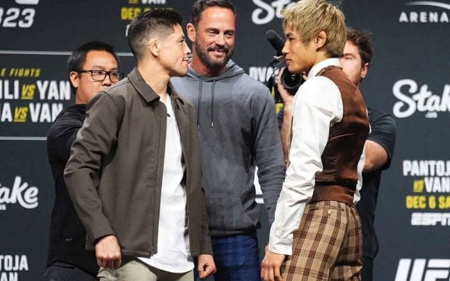 【UFC】平良達郎が着用したオーダーメイドスーツ、その“裏話”に「いいね100万回押させて」「素敵すぎる」　元王者モレノとフェースオフ