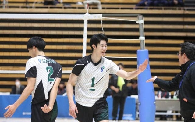 全日本インカレ男子　国士舘大、専修大がフルセットの接戦を制す　近畿大が西日本インカレ王者を下して準決勝進出