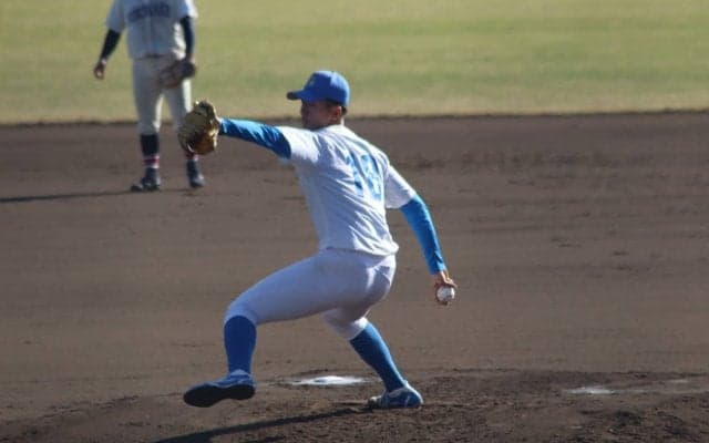 来年ドラ1候補に挙がる青山学院大の剛腕が別格の投球！最速151キロをマーク【大学日本代表強化合宿2日目】
