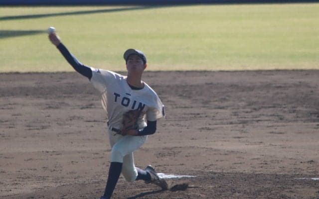 ソフトバンク育成辞退右腕が高校時代から球速を伸ばし最速146キロ！本人はフォーム改良、平均球速向上に手応え【大学日本代表候補強化合宿】