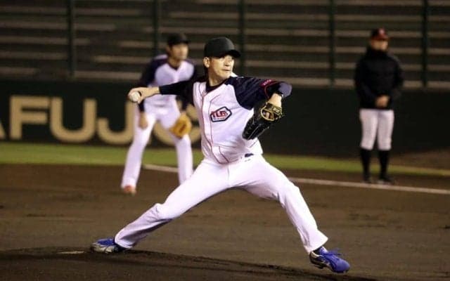 NPB去り5年…元阪神右腕が衝撃143キロ「まだやれそう」　剛速球連発にSNS騒然「すごいな」