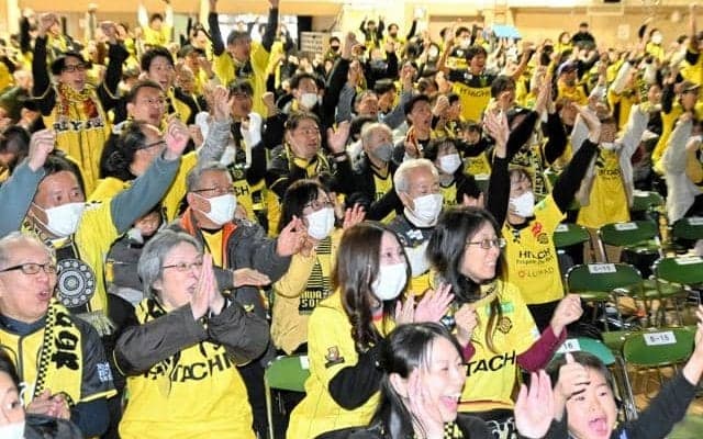 PVでファン声援「よくやった」　J1の柏、優勝届かず残念だけど…