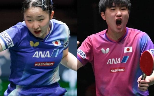 張本美和・智和が運命の中国戦でシングルス“エース起用”　松島輝空、大藤沙月が金奪取へ混合ダブルスに抜擢【卓球・ITTF混合団体W杯】