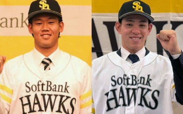鷹、佐々木麟太郎を除く新人12選手の背番号を発表　ドラ2は「13」、ドラ3は「26」