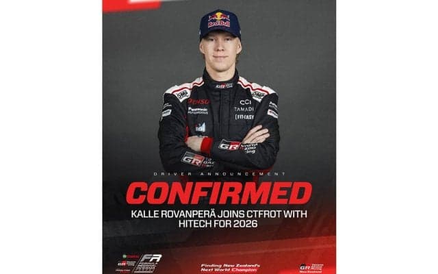 カッレ・ロバンペラが12月10日からのSFテストに参加。1月にはニュージーランドのレースにも参戦