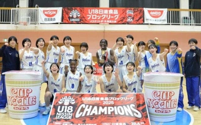 U18ブロックリーグ…7試合中4試合で100点ゲーム、八雲学園高校がグループB全勝優勝