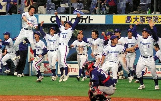 パナソニック野球部が来季限りで休部　OBに福本豊氏ら