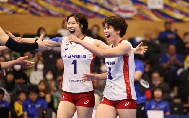 SVリーグ女子　刈谷が東レ滋賀に連勝　AstemoとKUROBEは2戦ともフルセットの接戦