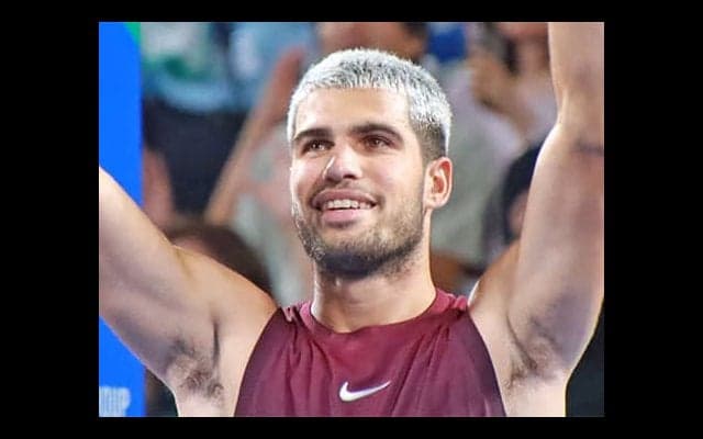  アルカラスにスポーツマンシップ賞 