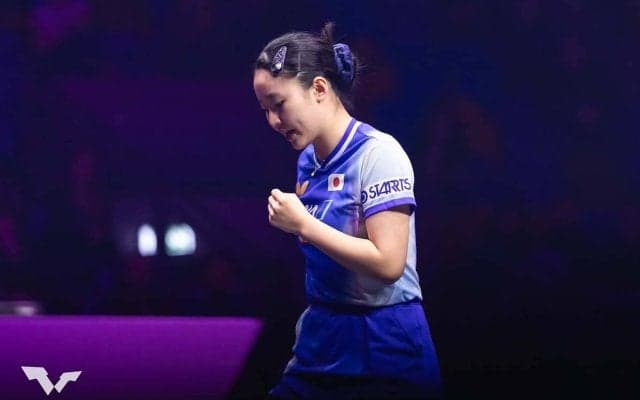 張本美和、中国メディアが世界2位・王曼昱の攻略法を分析　7戦7敗の“天敵”に挑む17歳の「唯一の選択肢」とは【WTTファイナルズ香港】