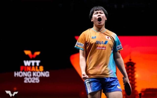 松島輝空とフルゲーム激闘の世界1位・王楚欽は「敗北寸前だった」　王者が認めた18歳のポテンシャル「前半は何もできなかった」【WTTファイナルズ香港】
