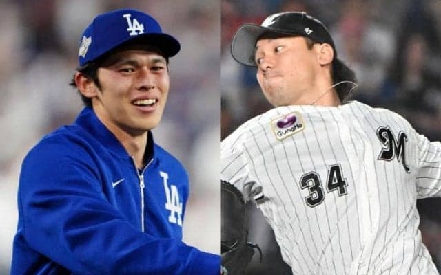 佐々木朗希のサプライズに元同僚左腕が大感激　「あの朗希が…楽しいことでいっぱいでした！」能登で野球教室を開催