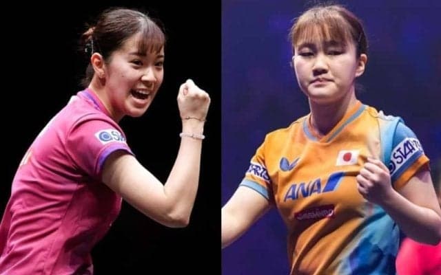 長﨑美柚は世界女王・孫穎莎と、大藤沙月は新星サウスポー・蒯曼と激突　同士討ちを制した日本女子2選手は中国撃破なるか【WTTファイナルズ香港】