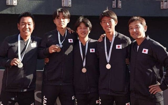 【2025デビスカップ・ジュニア・ファイナル】日本男子が準優勝！ アメリカの壁にはね返されるも堂々の世界2位