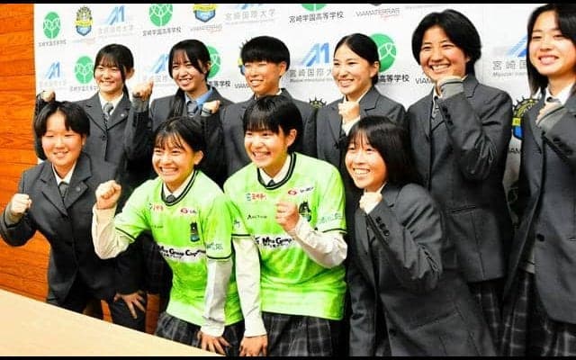 「宮崎育ち」高校生2人が入団　宮崎学園からヴィアマテラスに