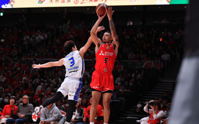 名古屋Dが茨城に逆転勝利で3連勝…アイザイア・マーフィーが要所で3P沈め突き離す