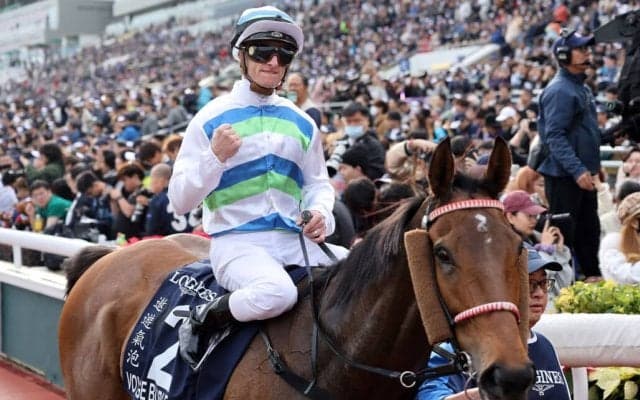 【香港マイル】パートン「見事な走りでした」ヴォイッジバブルが連覇