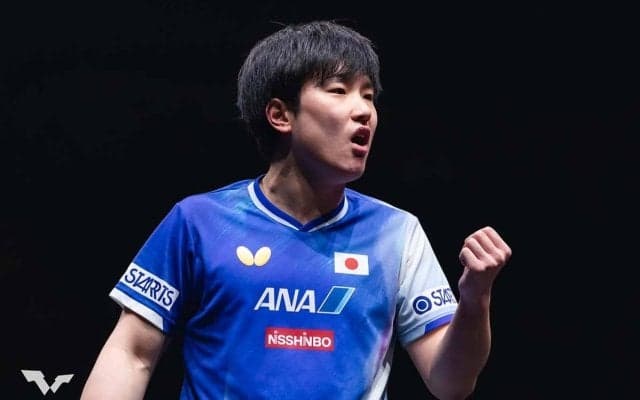 張本智和、“4度目の正直”達成の日本エースが悲願の初優勝　パリ五輪銀・モーレゴードを4－2撃破で戴冠【WTTファイナルズ香港】