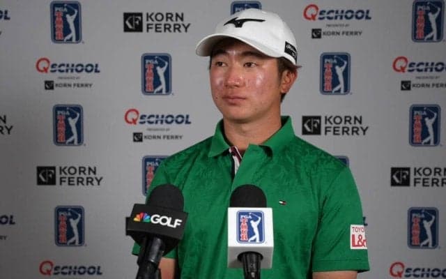 杉浦悠太、来季の米下部ツアー出場権を獲得「チャレンジしたいと思っている」