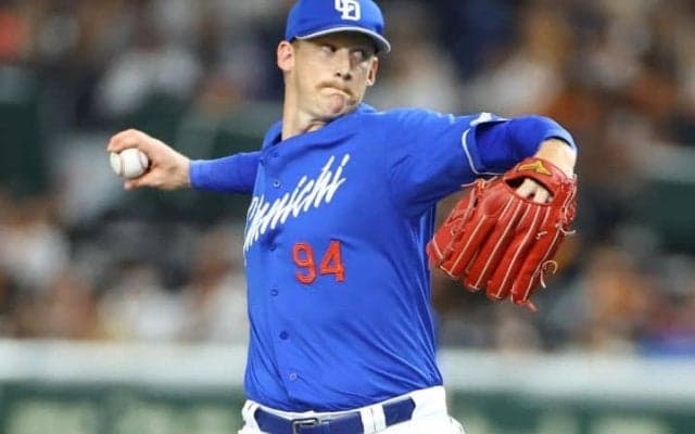 ヤクルト、元中日の大型右腕ウォルターズ獲得発表「スワローズのために日々努力を重ねてまいります」背番号は「58」に決定
