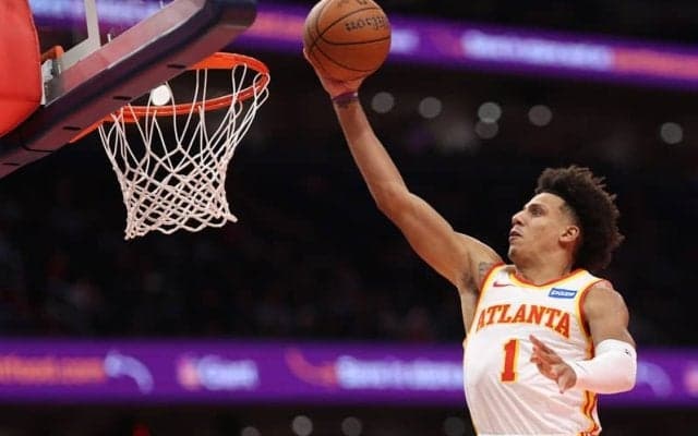 NBA史上3人目…ホークスのジェイレン・ジョンソンが23歳で4戦連続のトリプルダブル