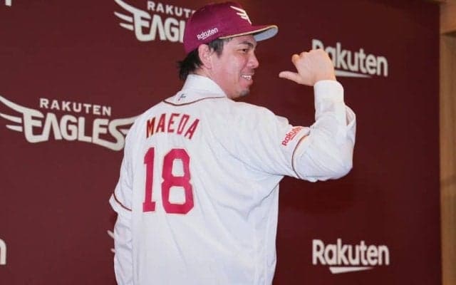 同僚に「頼む、友達になって」　報道陣に“画伯T”贈呈…日本復帰で見せたマエケンの素顔