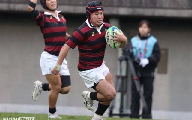 早稲田大学、13トライの猛攻で関東学院大学に圧勝。天理大学の待つ大阪での準々決勝に進出。ラグビー全国大学選手権3回戦