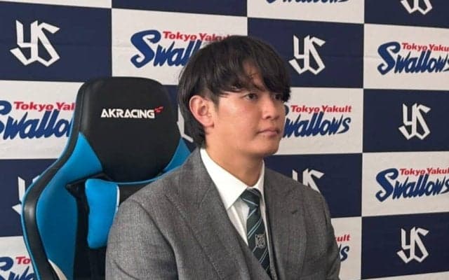 燕入団会見の大道…現ドラ移籍“通達”は「すごく動揺」　今季わずか1登板…移籍で再起へ