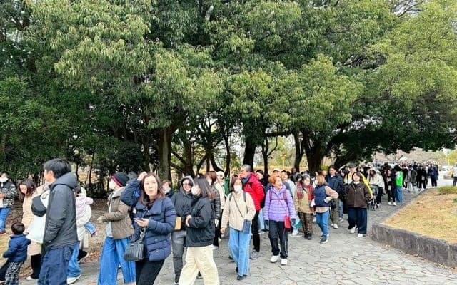 福岡でJリーグウォーキング　約800人が歩いて健康づくり