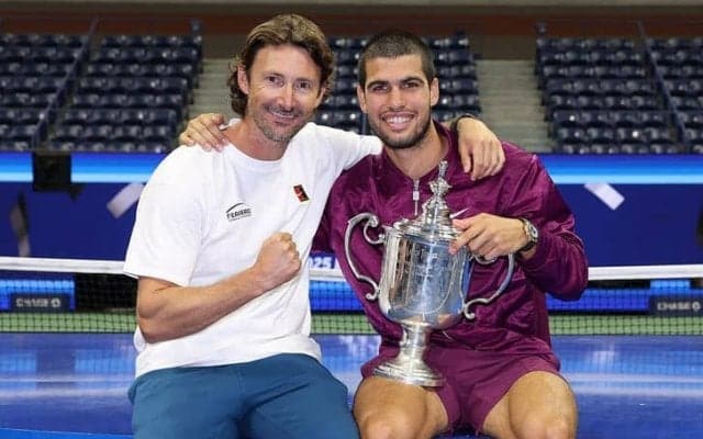 世界1位のアルカラスとコーチのフェレーロ氏が7年の歴史に終止符。「子どもの頃の夢を現実にしてくれた男」に感謝