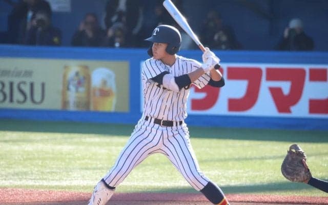 帝京長岡の1年生3番はバットコントロールが抜群、センバツで強肩強打の披露を期待【高校野球界の逸材】
