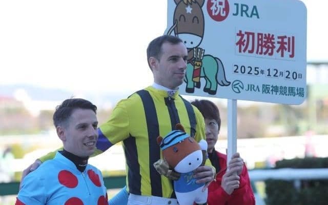 フローレン・ジェルー騎手がJRA初勝利！ 「GIレースを勝ちたい」