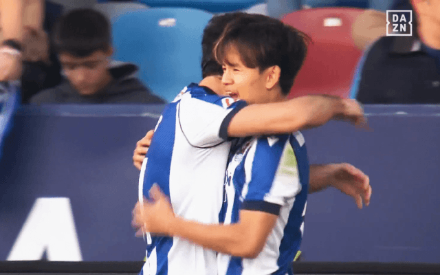 驚愕！久保建英が「跳躍力えぐない？」「めっちゃ体幹強い」プロキャリア初のヘディング弾→大ジャンプに脚光「打点が高い」